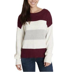 Lucky Brand Ladies' Striped Colorblock Sweater NWT